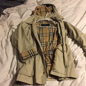 Burberry London trench coat jacket